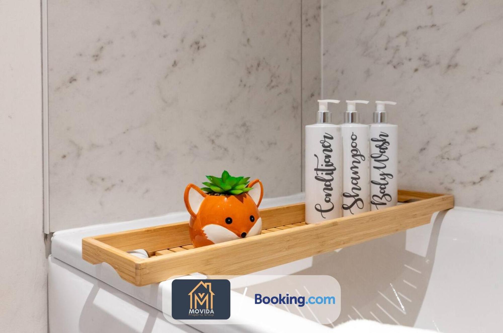 Stylish Two Bed Town Centre Apartment By Movida Property Group Short Lets & Serviced Accommodation With Parking Харрогейт Экстерьер фото